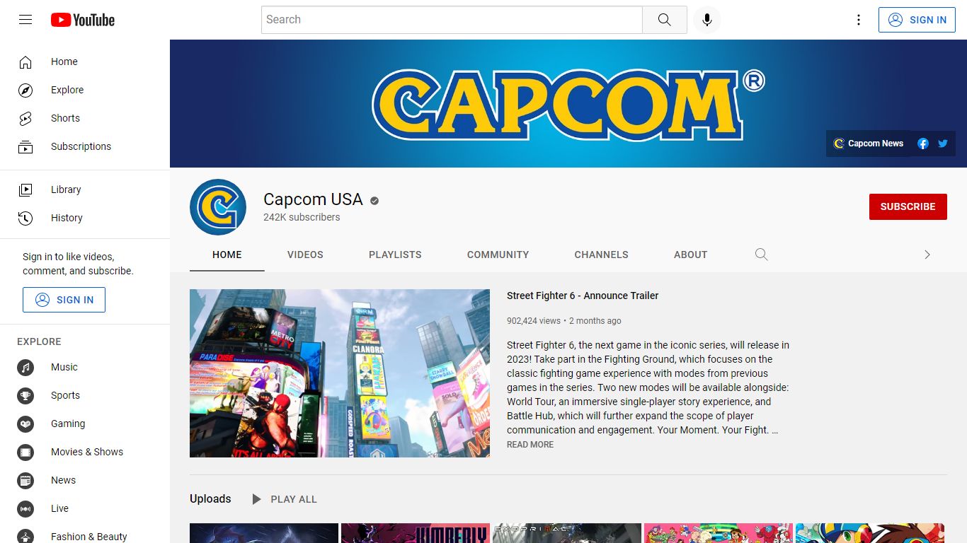 Capcom USA - YouTube